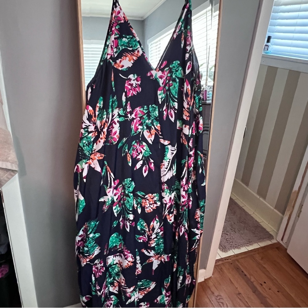 Floral Maxi Chemise